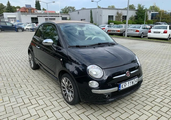 Fiat 500 cena 24900 przebieg: 101800, rok produkcji 2013 z Kraków małe 191